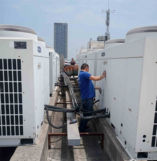 水富中央空调制热和不制冷系统维修方法